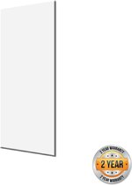 infrarood Wit Glanzend Glas verwarming voor Tiny Houses met ITC Sturing 600 Watt | 60,0 x 90,0 x 2,2 cm