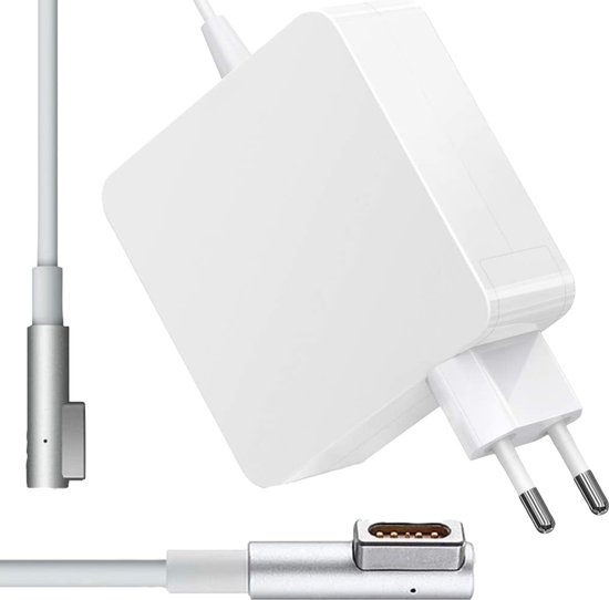 Op de grond Gloed Tenslotte MacBook Oplader MagSafe 1 - 45W - Apple MacBook MagSafe 1 Power Adapter 45  watt A1244... | bol.com