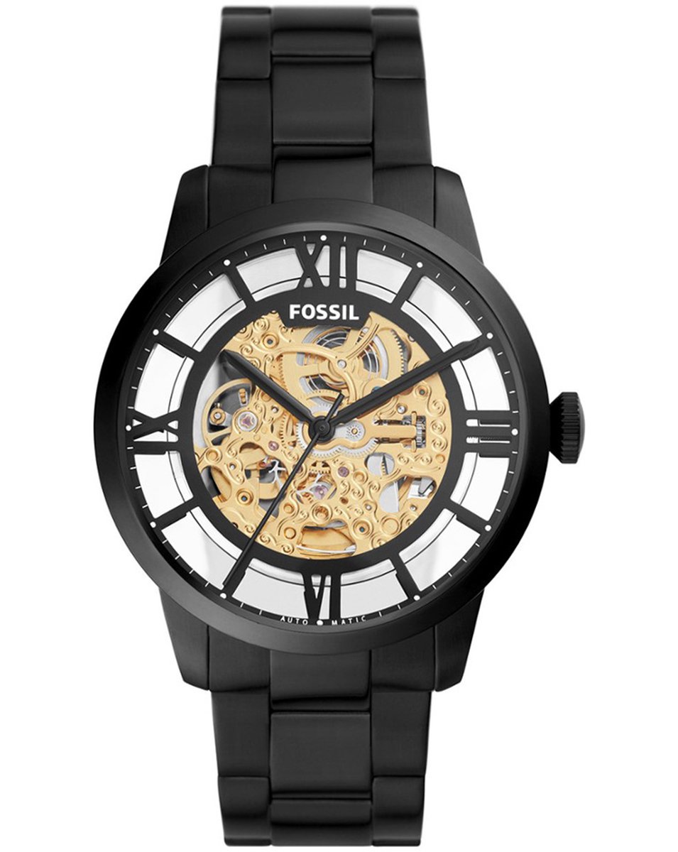 Fossil Townsman ME3197 Horloge - Staal - Zwart - Ø 44 mm