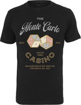 Urban Classics Heren Tshirt -XXL- Monte Carlo Tee black Zwart