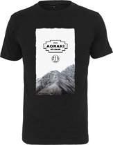 Mister Tee Nyomott Mintás Póló - Black/fekete