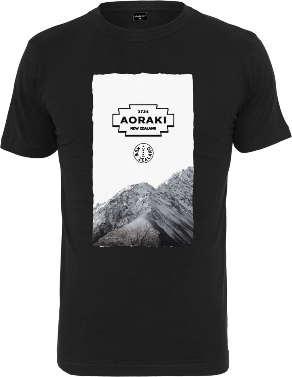 Mister Tee AORAKi Heren T-shirt M Zwart