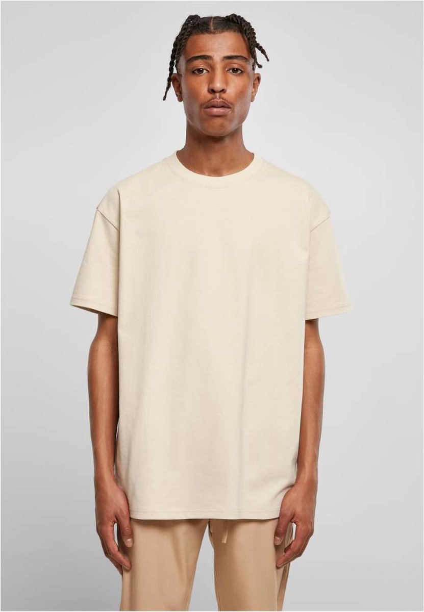 Urban Classics Heavy Oversized Heren Tshirt XS Groen
