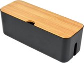 Pico NL® Kabel Organiser Zwart - Kabelbox - Desk Organiser  - 29,5 x 11 cm
