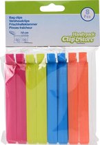 Vershoudclips 8 stuks 4 verschillende kleuren