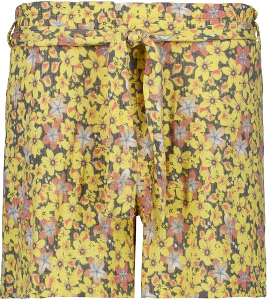 Short fille fleuri jaune souple Garcia - Taille 128