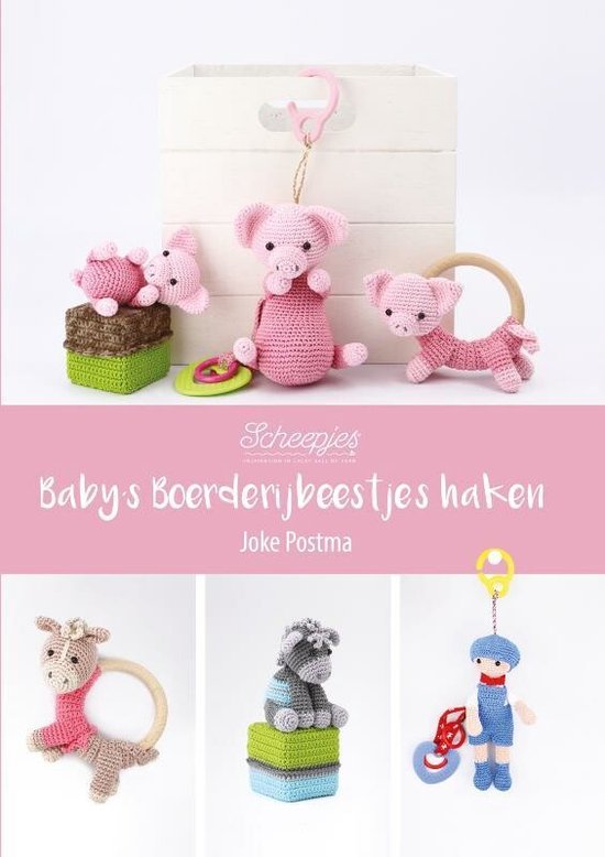 Baby's Boerderijbeestjes haken, Joke Postma | 9789491840395 | Boeken |  bol.com