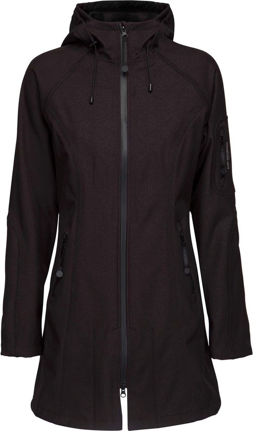 Ilse Jacobsen Softshell regenjas RAIN37 - 001 Black | Black