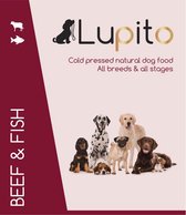 Lupito Beef & Fish - koudgeperst hondenvoer