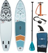 Bol.com MOAI 11' - Opblaasbare supboard - 15PSI - Allround - Beginners - Suppen - lengte 355cm - compleet pakket aanbieding