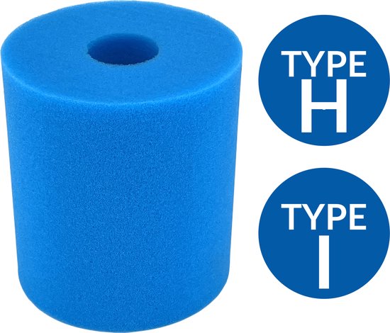 Intex Convient for Intex Type B Réutilisable/Lavable Piscine Filtre Foam-Cartridge 