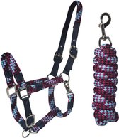 Red Horse - Ensemble Licol - Licol & Corde - SS22 - Violet - Taille Cob