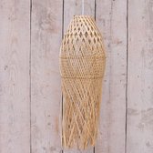 MigoStyling - Rieten Hanglamp - Java - Naturel - Dia 26 cm - Met Lampenpendel