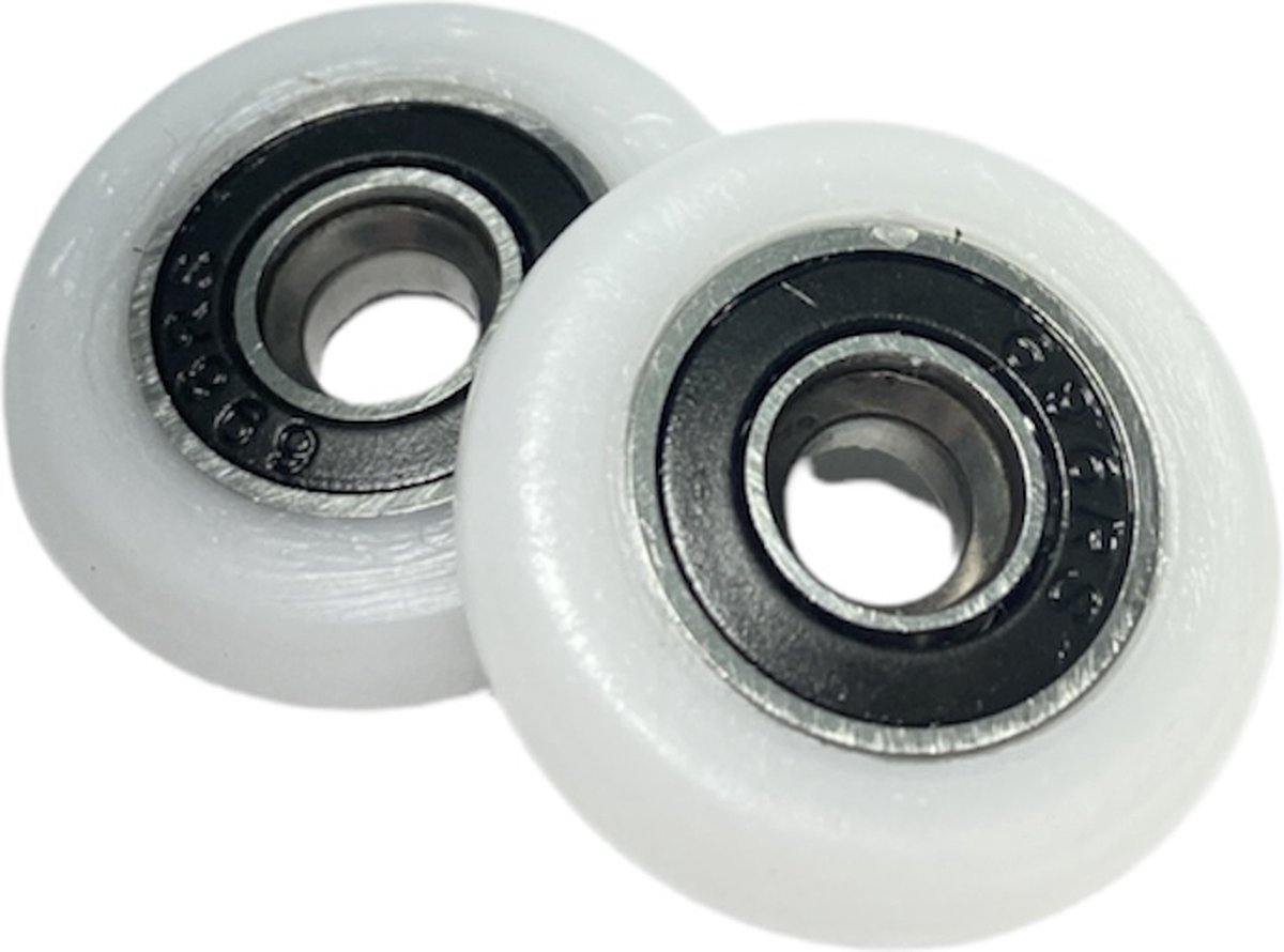 Douchedeur Douchewiel 22MM Wieltje Douchedeurwiel Wieltjes Douchecabine