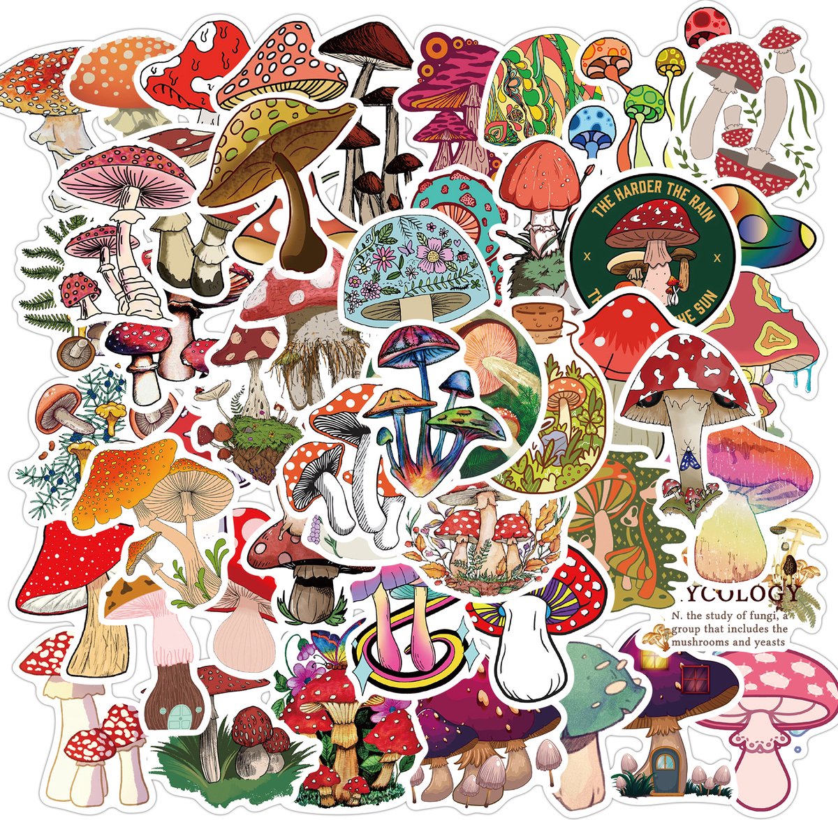 Bloemen stickerset fullcolor groot 02