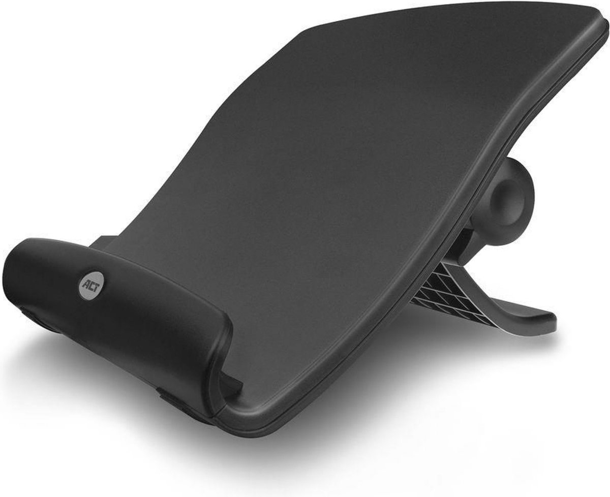 ACT Laptopstandaard, tot 17", in hoogte verstelbaar (6 standen), 4-poorts hub AC8100
