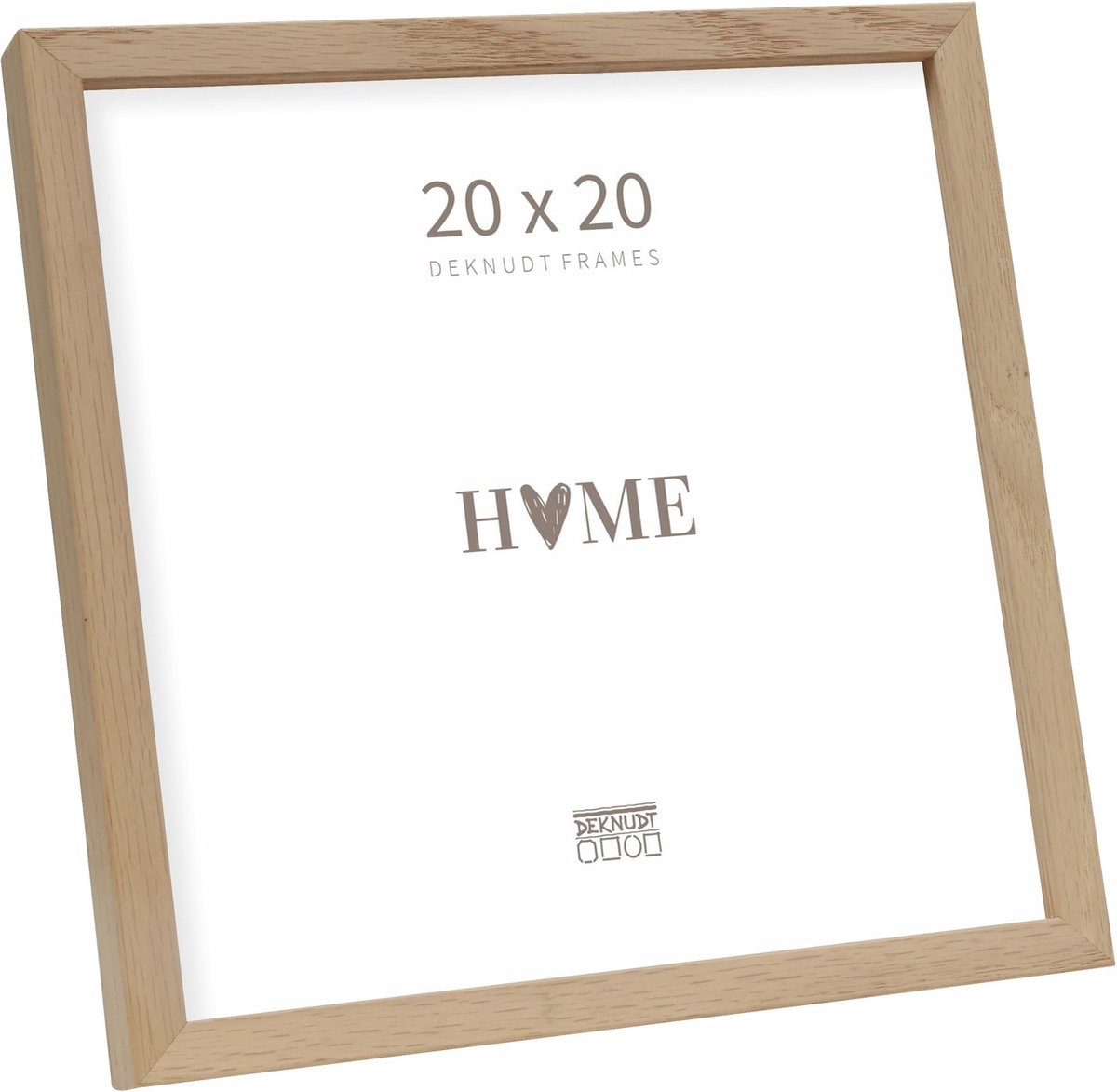 Deknudt Frames fotolijst S47DJ1 - naturel eik - voor foto 20x20 cm