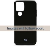 Mobilize Hoesje geschikt voor Realme C35 Telefoonhoesje Flexibel TPU | Mobilize Rubber Gelly Backcover | C35 Case | Back Cover - Matt Black | Zwart