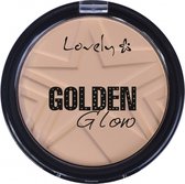 Lovely - Golden Glow Natural Hypoallergenic Powder 2 15G