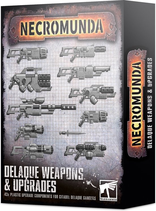 Thumbnail van een extra afbeelding van het spel Necromunda: Delaque Weapons & Upgrades