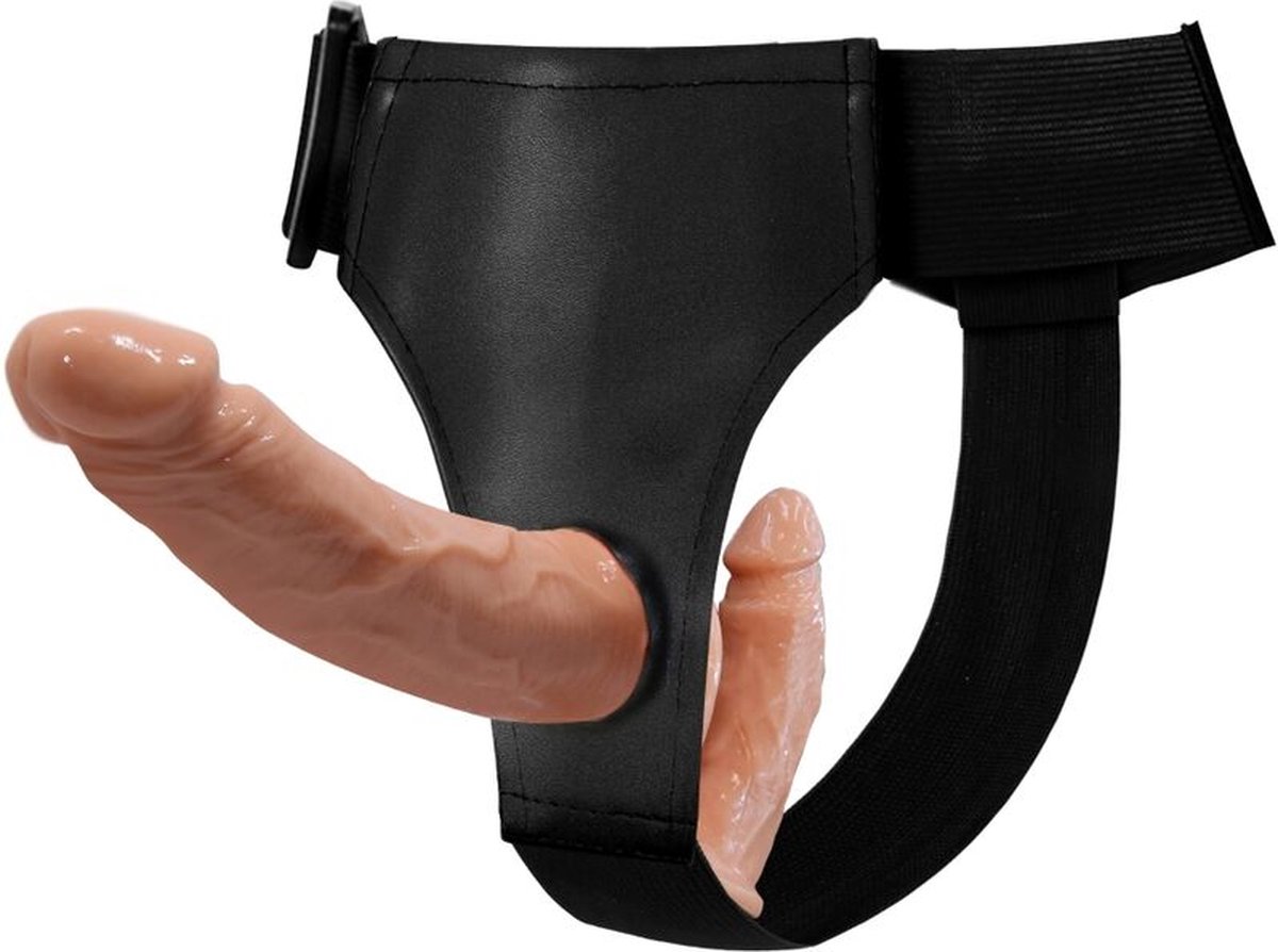 BAILE HARNESS COLLECTION | Baile Ultra Passionate Harness Double Dildos Strap On