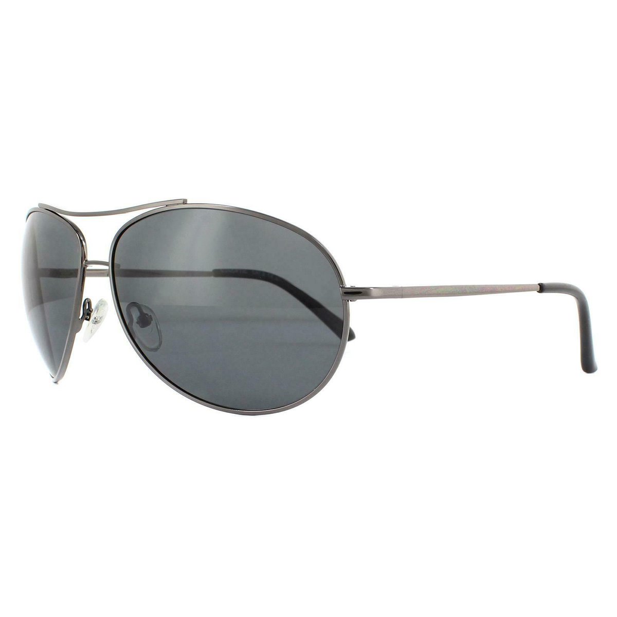 SunOptic Zonnebril SP100 Zwart Gunmetal Flex Zwart Polarized