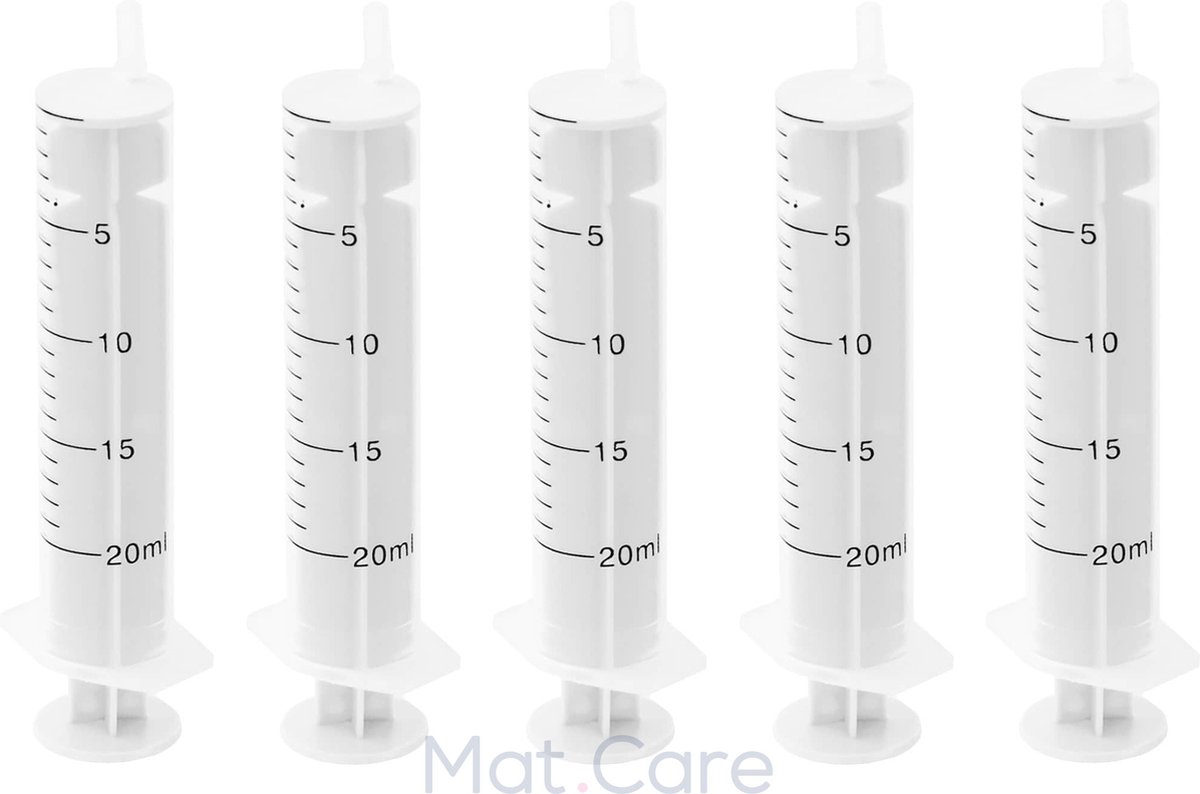 Mat Care seringue doseuse - seringue 2ml set 5 pièces