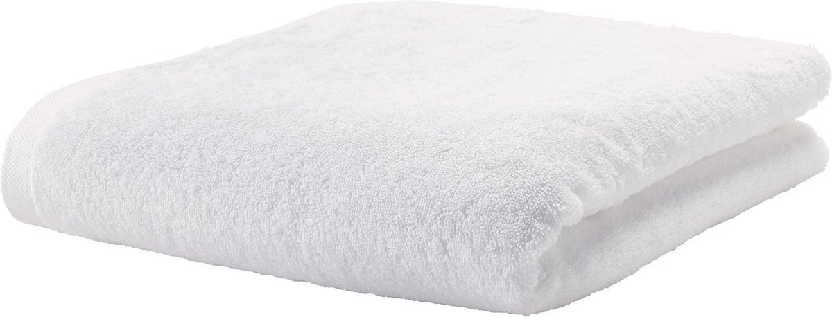 Aquanova badlaken London - 70x130 cm - Set van 6 - Wit