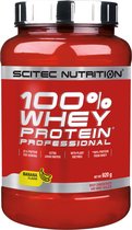Scitec Nutrition - 100% Whey Protein Professional (Banana - 2350 gram) - Eiwitshake - Eiwitpoeder - Eiwitten - Proteine poeder