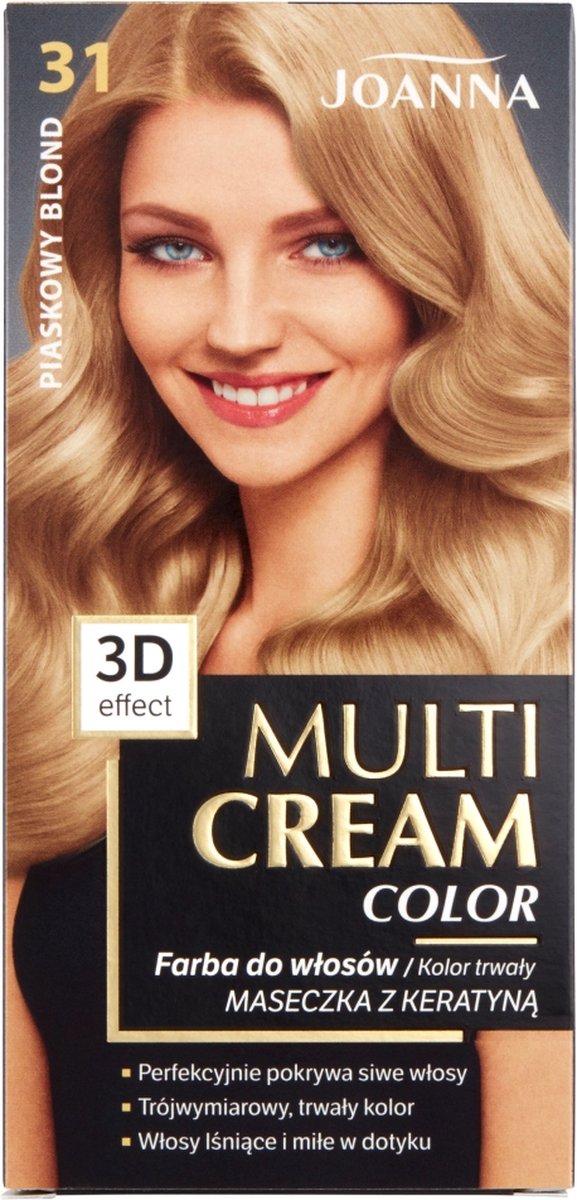 Joanna - Multi Cream Color Hair Dye 31 Sand Blonde