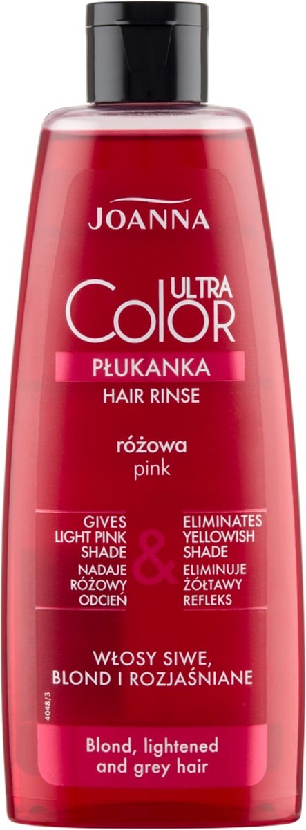 Goedkoopste Joanna - Ultra Color System Hair Rinse Pink Rinse For Pink Shade Pink 150Ml