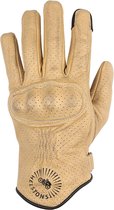 Helstons Sun Air Summer Leather Beige Black Gloves T10 - Maat T10 - Handschoen