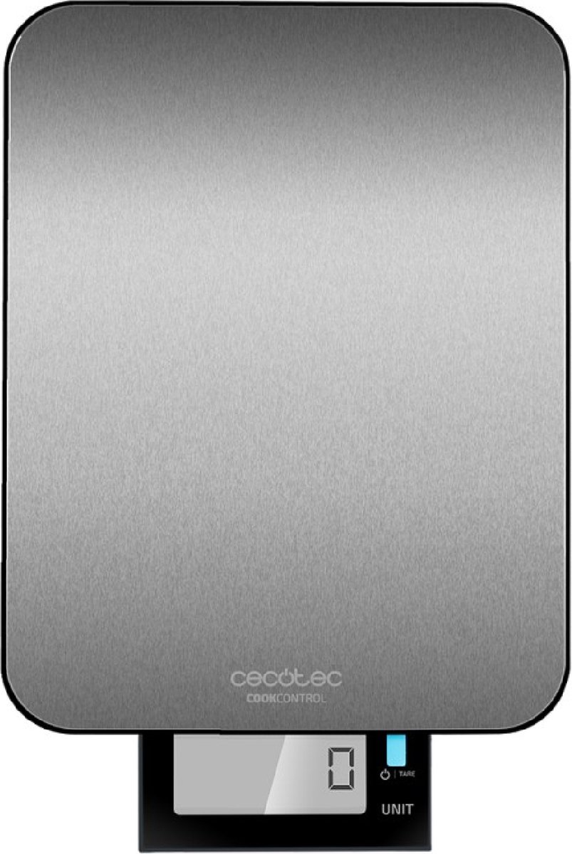 Keukenweegschaal Cecotec Cook Control 9000 Waterproof Roestvrij staal