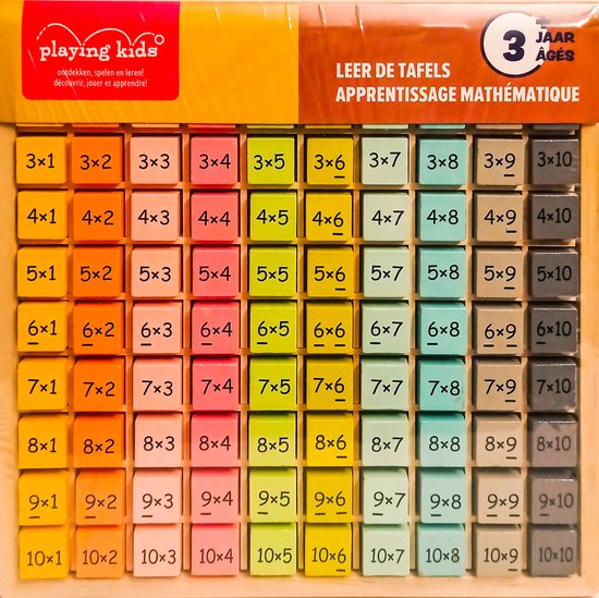 Afbeelding van het spel Leer de Tafels - Educatief speelgoed, Wiskunde speelgoed - Leerling wiskunde