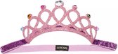 Baby Haarband roze kroon - meisje haaraccessoire prinses feest