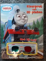 Thomas & Friends kleurpret met 3d platen