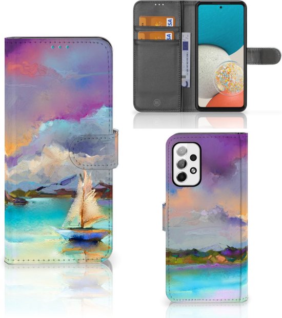 Coque Smartphone Samsung Galaxy A73 5G Coque motifs Bateau