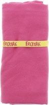 Serviette de voyage Froyak 100 x 50 cm rose
