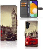 Mobiel Bookcase Geschikt voor Samsung Galaxy A13 5G | Geschikt voor Samsung Galaxy A04s Smartphone Hoesje Londen