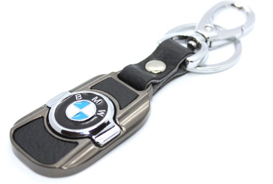 Sleutelhanger BMW | Leer, Metaal | Karabijnsluiting | Keychain BMW Kopen?