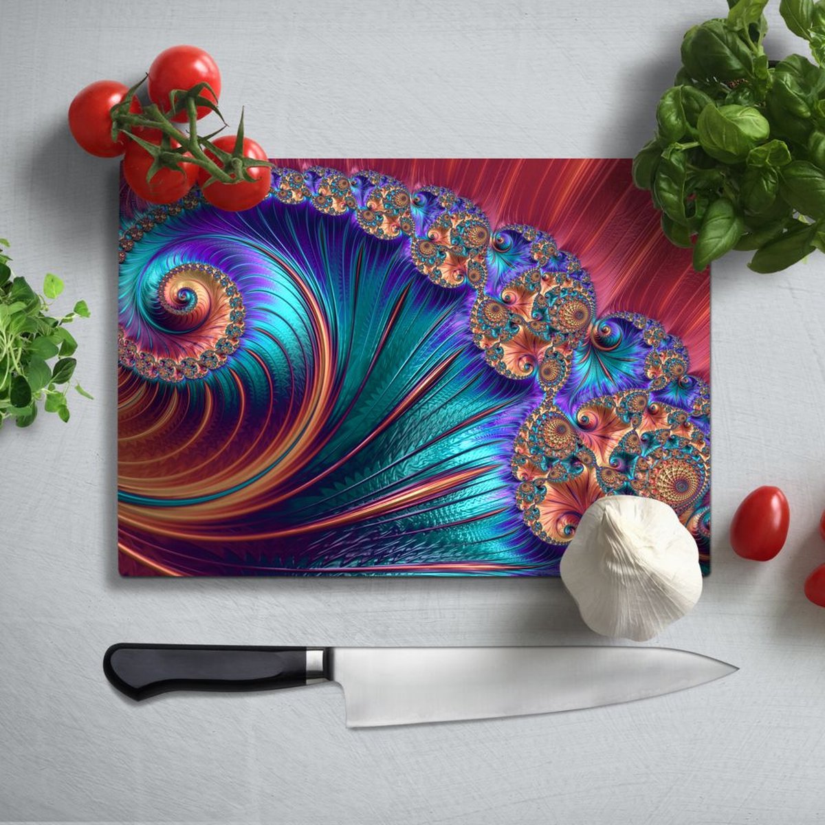 Glassnijplank - Abstract - Glazen Snijplanken
