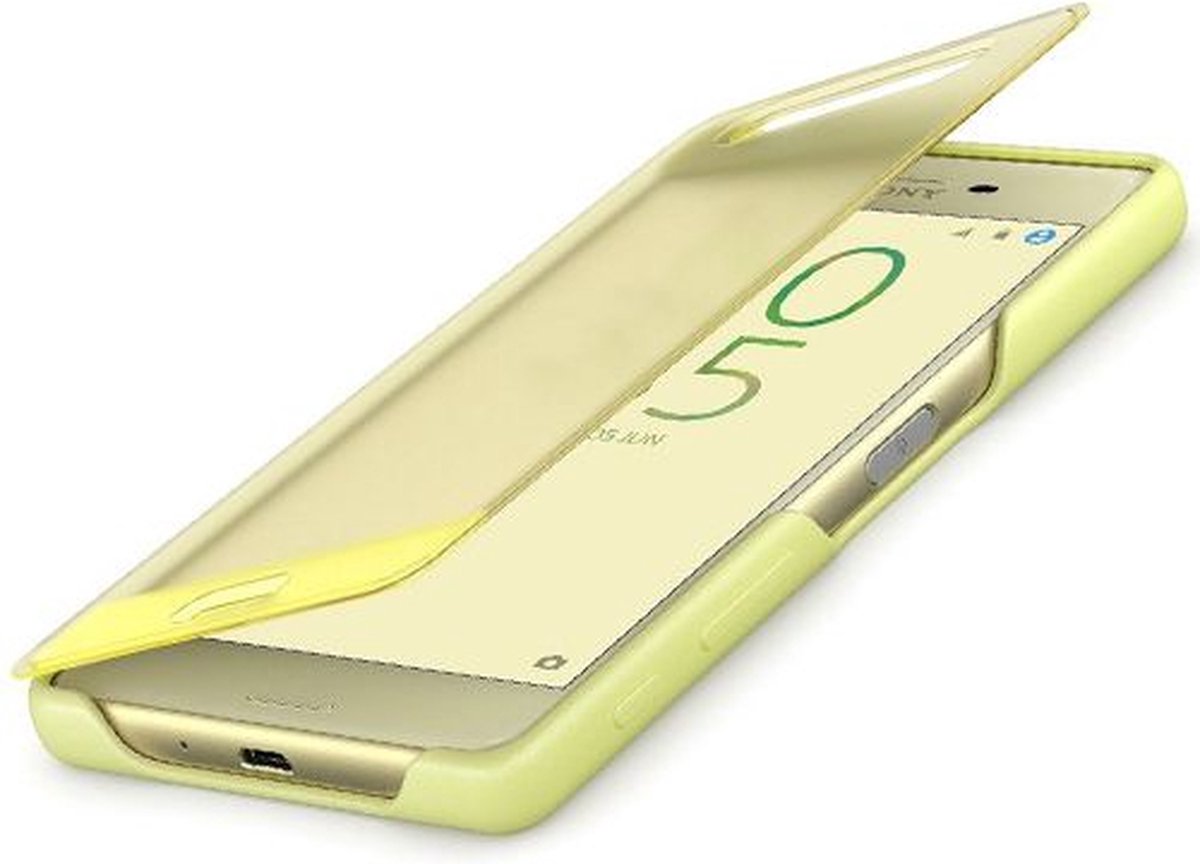 Sony Style Cover Touch SCR50 - Hoesje voor Sony Xperia X - Lichtgroen
