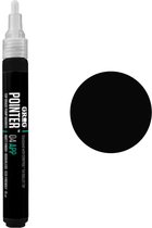 Grog Pointer 04 APP - Verfstift - Acrylverf op waterbasis - medium punt van 4mm - Death Black