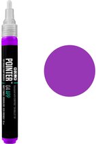 Grog Pointer 04 APP - Stylo à peinture - Peinture acrylique à base d'eau - Pointe moyenne 4 mm - Bleu Violet