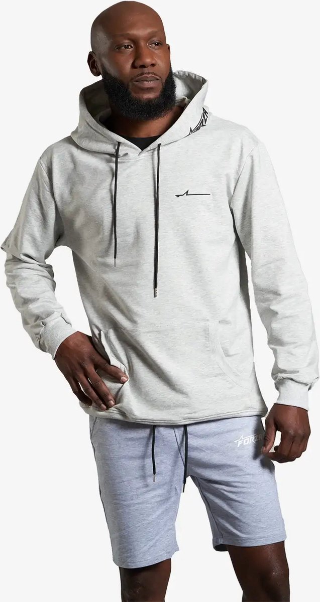 Forza Sportswear heren hoodie - smoke grey - XL