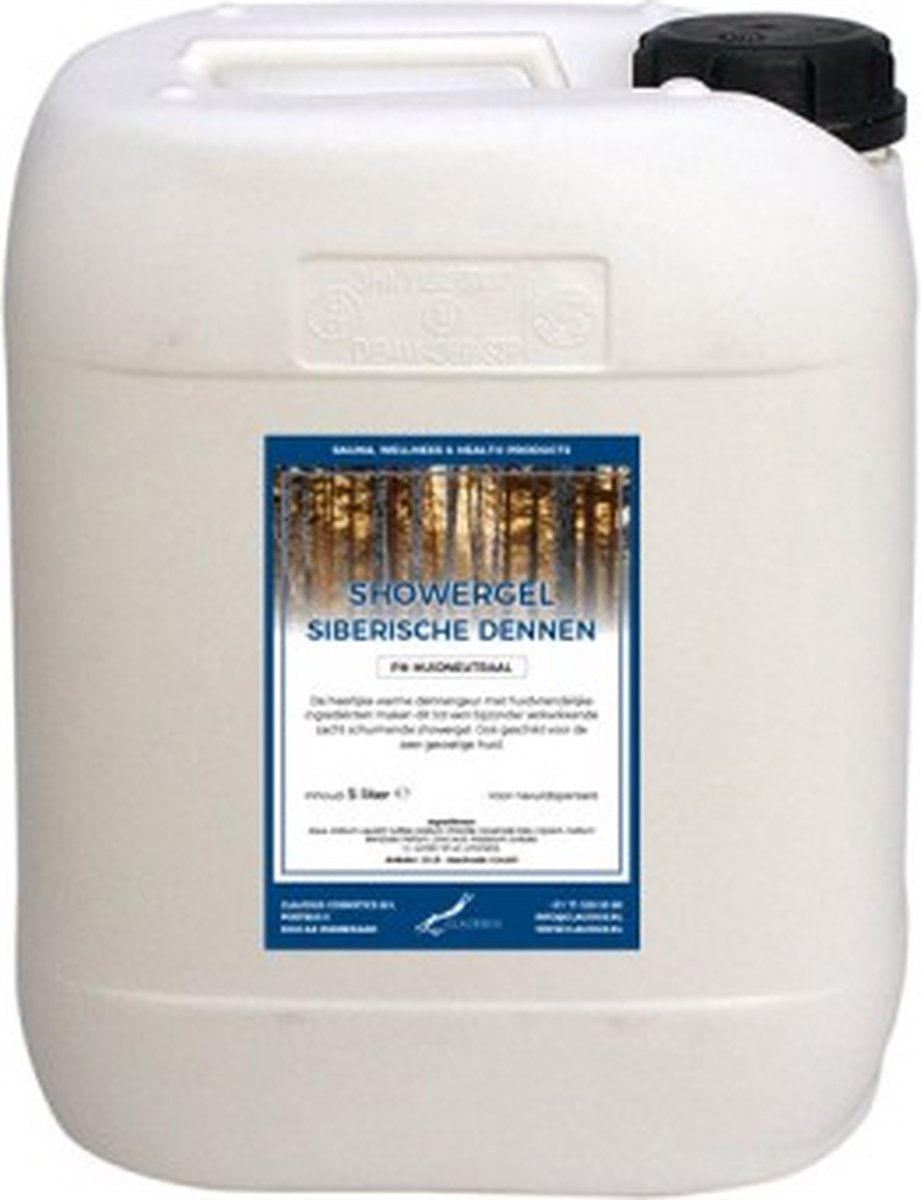Goedkoopste Douchegel Siberische Dennen 10 Liter - Showergel - Navulling