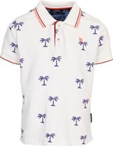 J&JOY - Poloshirt Jongen 11 Praia White Palms