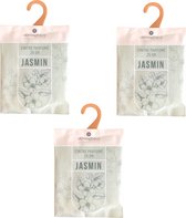 Jasmine geurzakjes voor in de Kledingkast - Kleding Geurkaartjes met Ophanghaak - Scented hanger - Kast Parfum met Hanger - Kamer Luchtverfrisser Hangers - Geurzakje - Geurkaart -