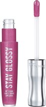 Rimmel London Stay Glossy Lip Gloss - 185 Savoy Plum - 5.5 ml - roze