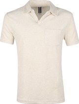 Profuomo - Polo Badstof Beige - XL - Regular-fit